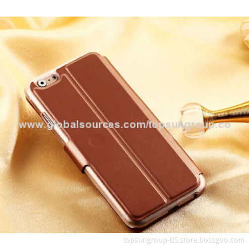 PU Leather Case for iPhone 6, Voltage Technology with Card Slot, New Arrival